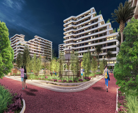 Роскошные Квартиры на Продажу от Проекта в Мерсин Эрдемли