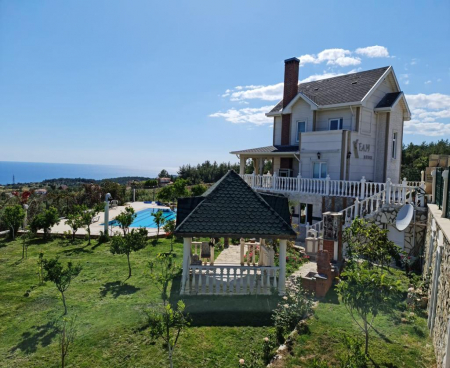 АЛАНИЯ-Окурджалар / Отдельная вилла с видом на море на продажу