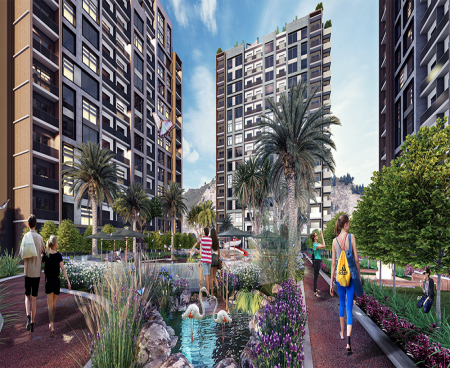 Квартиры на продажу от элитного проекта в районе Мерсин Мезитли