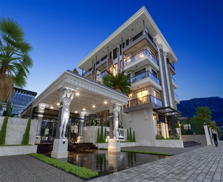 Квартиры 1+1 на продажу в элитном проекте в Каргыджаке Elite Life 8