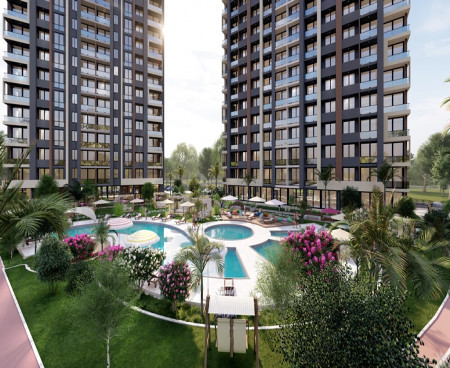 Великолепный проект с богатыми инфраструктурными возможностями в Мерсине