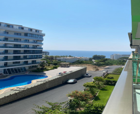 АЛАНИЯ-Каргыджак / Квартира 1+1 на продажу / KONAK SEASIDE RESORT