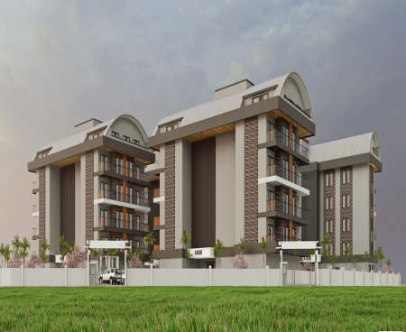 Квартиры с прекрасным видом на продажу от проекта в Оба