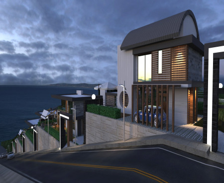 Роскошные виллы на продажу в Каргыджаке в 600 метрах от моря